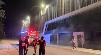 Bursa'da Kuyum İmalathanesinde Yangın Çıktı