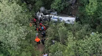 Bursa'da Orman Yangınına Su Taşıyan Tanker Devrildi: 1 Ölü, 2 Yaralı