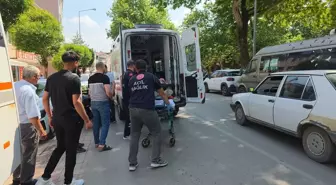 İnegöl'de Trafik Kazası: Motosiklet Sürücüsü Yaralandı