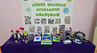 Minik Ellerle Atıkların Dönüşümü Projesi Tamamlandı