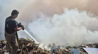 Büyükçekmece'de Otluk Alanda Yangın Söndürüldü