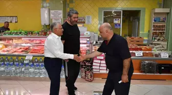 Büyükkılıç, Talas'ta Esnaf Ziyaretinde Bulundu
