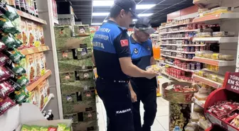 Büyükşehir Belediyesi Zabıtası Marketlerde Sağlık ve Tüketici Hakları İçin Denetim Yapıyor