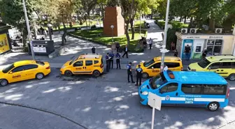 Kayseri'de Zabıta Ekipleri Taksi Denetimi Yaptı