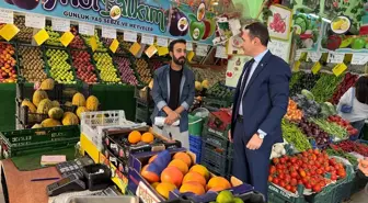 Çaldıran Kaymakamı Süleyman Bakan Esnafı Ziyaret Etti