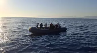 Çanakkale açıklarında 39 düzensiz göçmen kurtarıldı