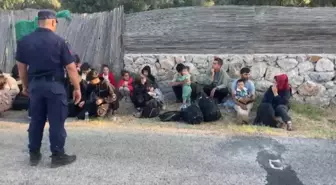 Çanakkale'de 30 Düzensiz Göçmen Yakalandı