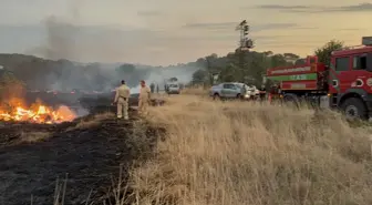 Çanakkale'de Mera Yangını Kontrol Altına Alındı