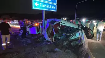 Çanakkale'de Otomobil Kazası: 3 Yaralı