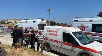 Çanakkale'de Trafik Kazası: 3 Yaralı