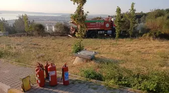 Çanakkale Üniversitesi'nde çıkan yangın kontrol altına alındı