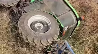 Gelibolu'da Yangın Söndürme Çalışmalarında Traktör Kazası