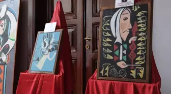Çankırı'da Bedri Rahmi-Eren Eyüboğlu Sergisi Açıldı