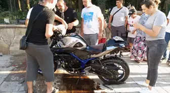 Samsun'da Motosiklet ve Otomobil Çarpıştı: 1 Yaralı