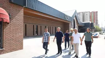 Melikgazi'de Çarşı Asfalt Çalışmaları Tamamlanıyor