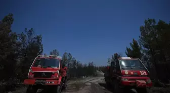 Karabük'teki Yangınla Mücadele Devam Ediyor