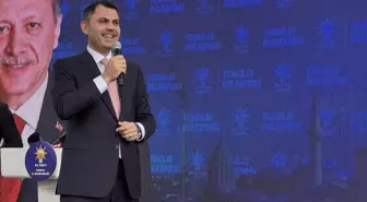 Çevre, Şehircilik ve İklim Değişikliği Bakanı Kurum, Konya'da konuştu Açıklaması