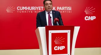 CHP Genel Başkan Yardımcısı Bağcıoğlu basın toplantısı düzenledi Açıklaması
