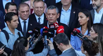 CHP Genel Başkanı Özel, İstanbul Adliyesi önünde konuştu Açıklaması