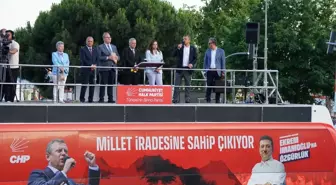 CHP Genel Başkanı Özel partisinin Tekirdağ mitinginde konuştu Açıklaması