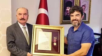 Çorum'da 15 Temmuz gazisine Devlet Övünç Madalyası ve Beratı verildi