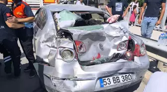 Çorum'da Trafik Kazasında 6 Kişi Yaralandı