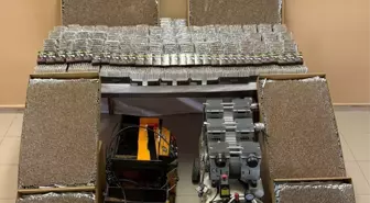 Alaca'da Operasyonda 56 Bin Doldurulmuş Makaron Ele Geçirildi