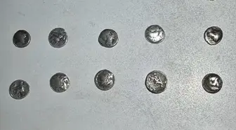 Çorum'da Tarihi Eser Niteliğinde 26 Sikke Ele Geçirildi