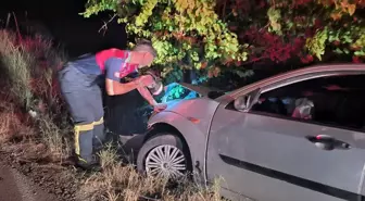 Çorum'da Otomobil Devrildi: 2 Yaralı