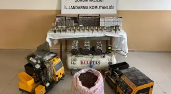 Çorum'da Kaçak Sigara Ticareti Yapan Şahıs Gözaltına Alındı