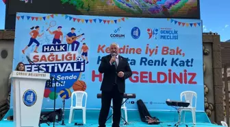 Çorum'da Halk Sağlığı Festivali Gerçekleştirildi
