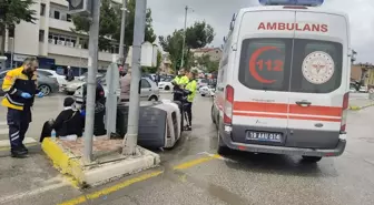 Çorum'da Otomobil ile Elektrikli Araç Çarpıştı: 4 Yaralı
