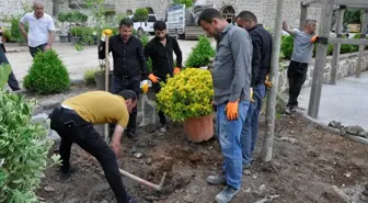 Çukurca Belediyesi Yeşil Alan Oluşturma Çalışmalarına Devam Ediyor