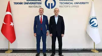 Cumhurbaşkanı Başdanışmanı KTÜ Rektörü'nü Ziyaret Etti