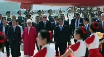 Cumhurbaşkanı Erdoğan, Çin'e geldi
