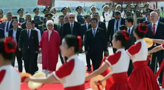 Cumhurbaşkanı Erdoğan, Çin'e geldi