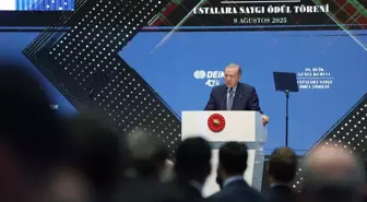 Erdoğan'dan DEİK'e 40. Yıl Kutlaması