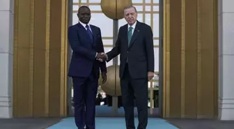 Cumhurbaşkanı Erdoğan, Gabon Cumhurbaşkanı Oligui Nguema'yı resmi törenle karşıladı