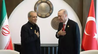Cumhurbaşkanı Erdoğan, İran Cumhurbaşkanı Pezeşkiyan ile görüştü