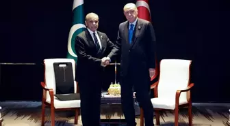 Erdoğan, Pakistan Başbakanı Şerif'i Kabul Etti