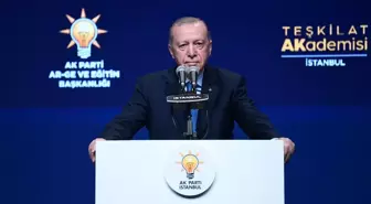 Cumhurbaşkanı ve AK Parti Genel Başkanı Erdoğan, partisinin Teşkilat Akademisi Kapanış Programı'nda konuştu: (1)