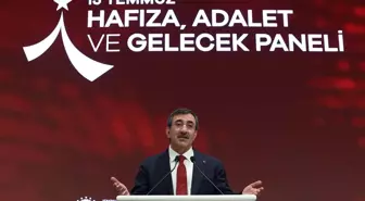 Cumhurbaşkanı Yardımcısı Yılmaz, '15 Temmuz: Hafıza, Adalet ve Gelecek Paneli'nde konuştu Açıklaması
