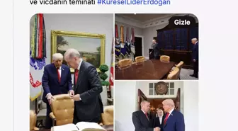 Cumhurbaşkanı Yardımcısı Yılmaz'dan Cumhurbaşkanı Erdoğan'ın Trump ile görüşmesine ilişkin paylaşım