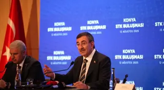 Cumhurbaşkanı Yardımcısı Yılmaz Konya'da STK temsilcileriyle bir araya geldi Açıklaması