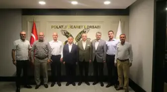 İsmet Yılmaz'dan Polatlı Ticaret Borsası'na Ziyaret