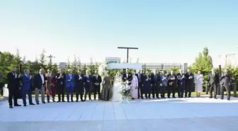 Danıştay Başsavcısı Cevdet Erkan'ın kızı dünyaevine girdi