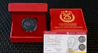 Galatasaray'ın 25. şampiyonluğu için hatıra parası çıkıyor
