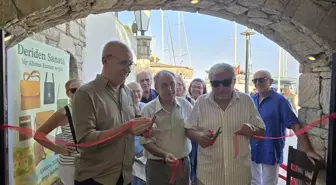 Ahmet Raman'ın 'Deriden Sanata' Sergisi Datça'da Açıldı