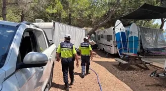 Datça'da Jandarma Orman Yangınlarına Karşı Denetim Yapıldı