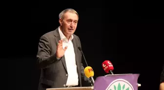 DEM Parti Eş Genel Başkanı Tuncer Bakırhan, Barış ve Demokratik Toplum Buluşmaları'nda konuştu